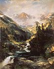 Thomas Moran Mountain of the Holy Cross painting